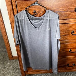 Under Armour Gray V-Neck Shirt